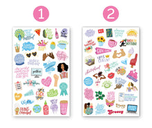 Load image into Gallery viewer, Planner Stickers, Female Empowerment Pack
