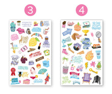 Load image into Gallery viewer, Planner Stickers, Female Empowerment Pack
