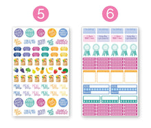Load image into Gallery viewer, Planner Stickers, Health &amp; Fitness Pack
