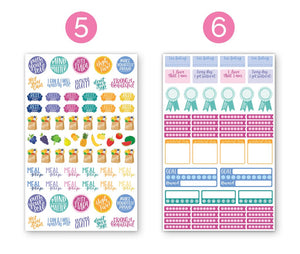 Planner Stickers, Health & Fitness Pack