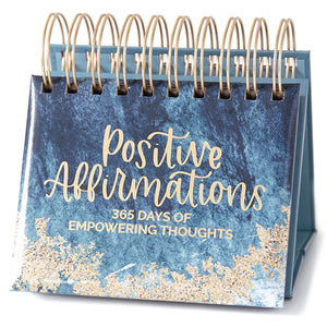 Positive Affirmations, Inspirational Perpetual Desk Easel