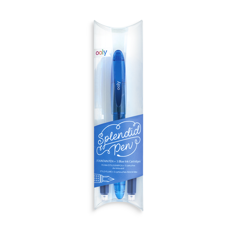 Blue Splendid Fountain Pen