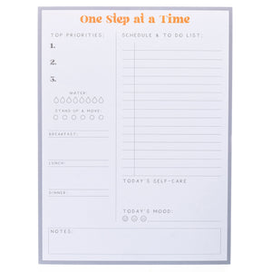 One Step At A Time Planner Notepad