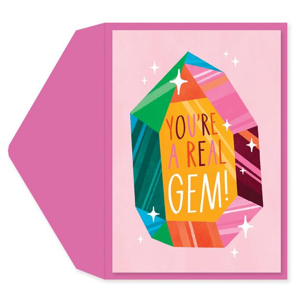 You're A Real Gem Card