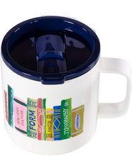 Load image into Gallery viewer, Bookshelf, Stainless Steel Coffee Mug
