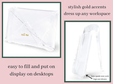 Load image into Gallery viewer, kate spade new york, Call Me Acrylic Business Card Holder
