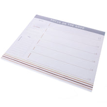 Load image into Gallery viewer, Focus On The Good Weekly Deskpad
