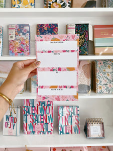 Crece y Florece Guided Daily Notepad
