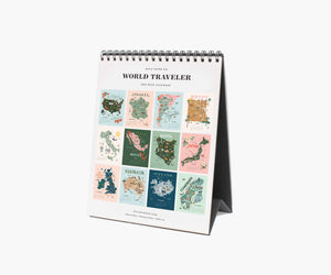 2023 World Traveler Desk Calendar