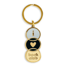 Load image into Gallery viewer, Book Club Keychain
