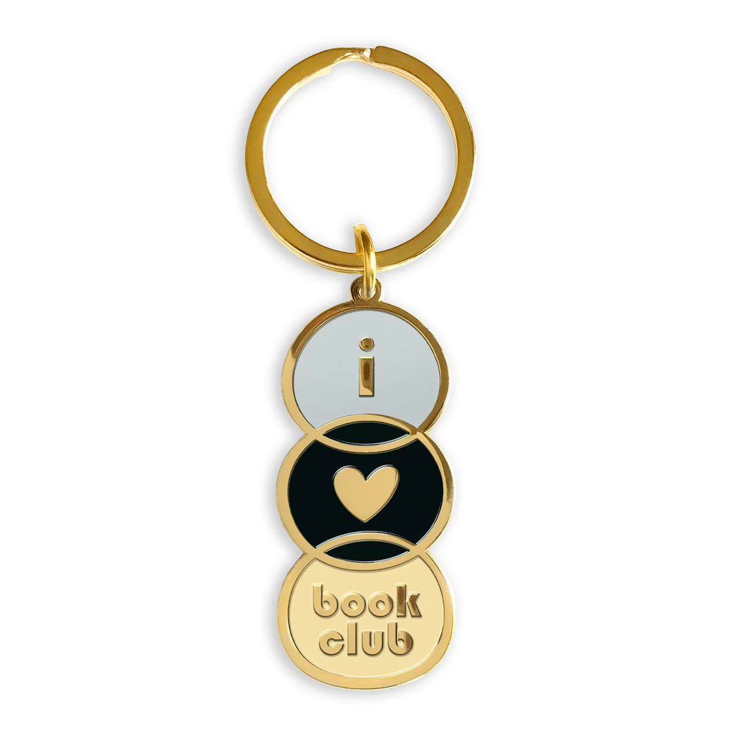 Book Club Keychain