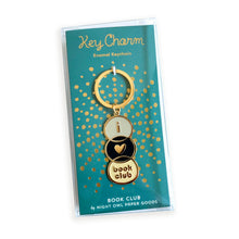 Load image into Gallery viewer, Book Club Keychain
